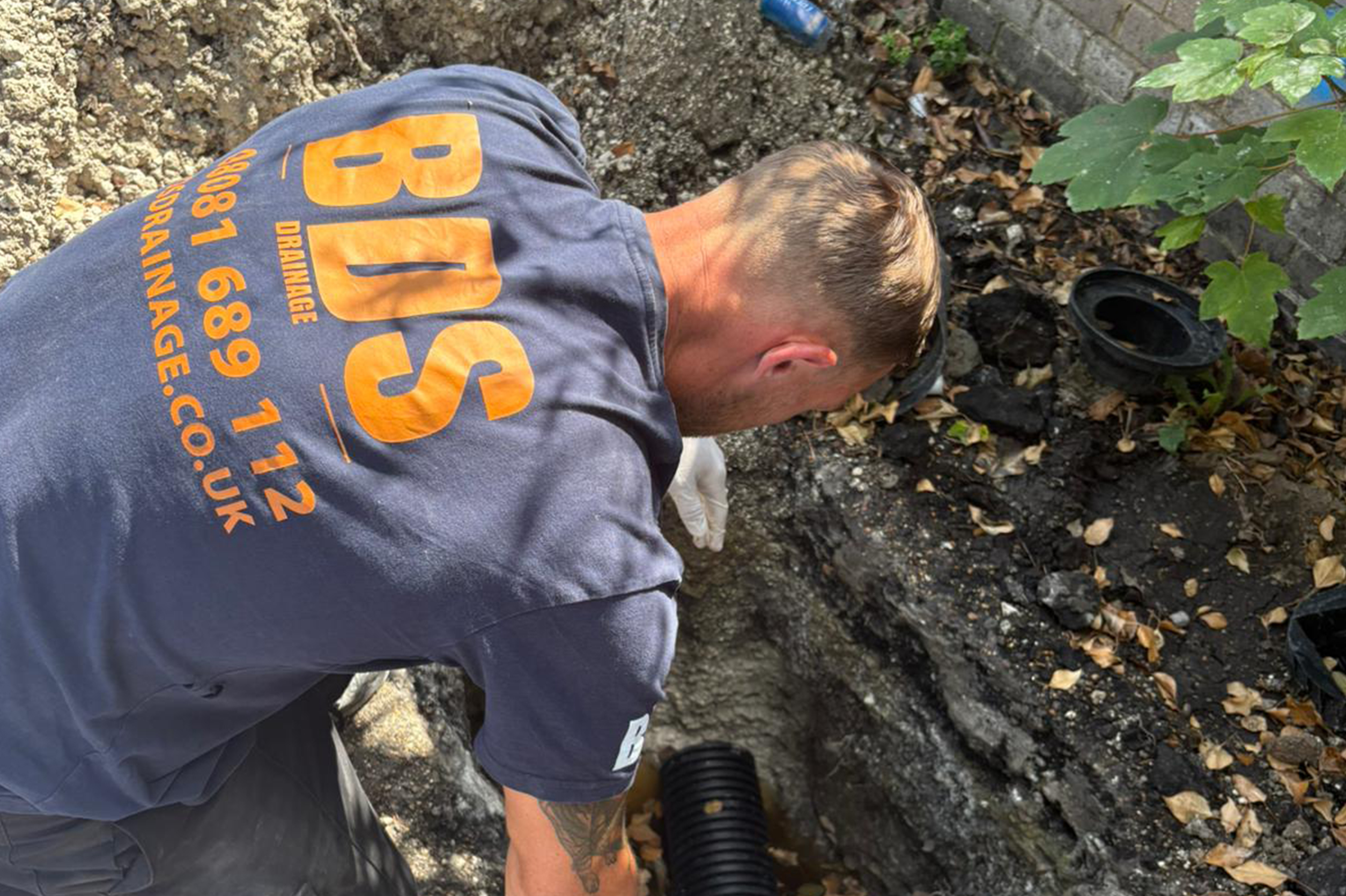 drainage engineers providing drain unblocking in Kent